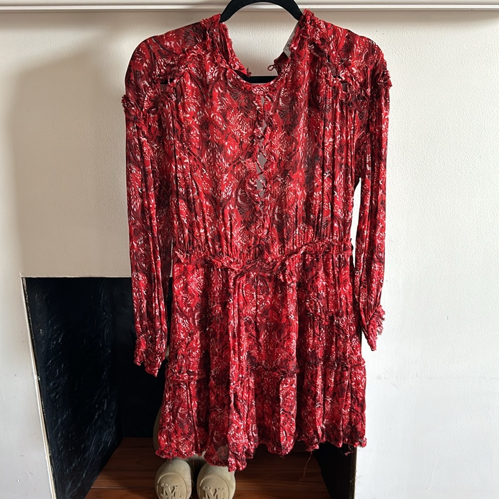 Red dress Iro